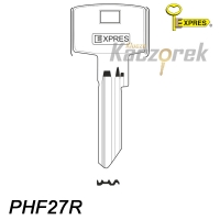 Expres 121 - klucz surowy mosiężny - PHF27R
